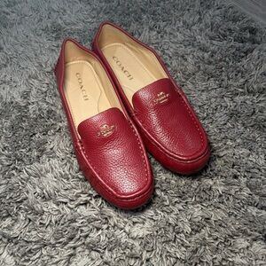 COACH Women's Marley Driver Loafers
- Red Apple
